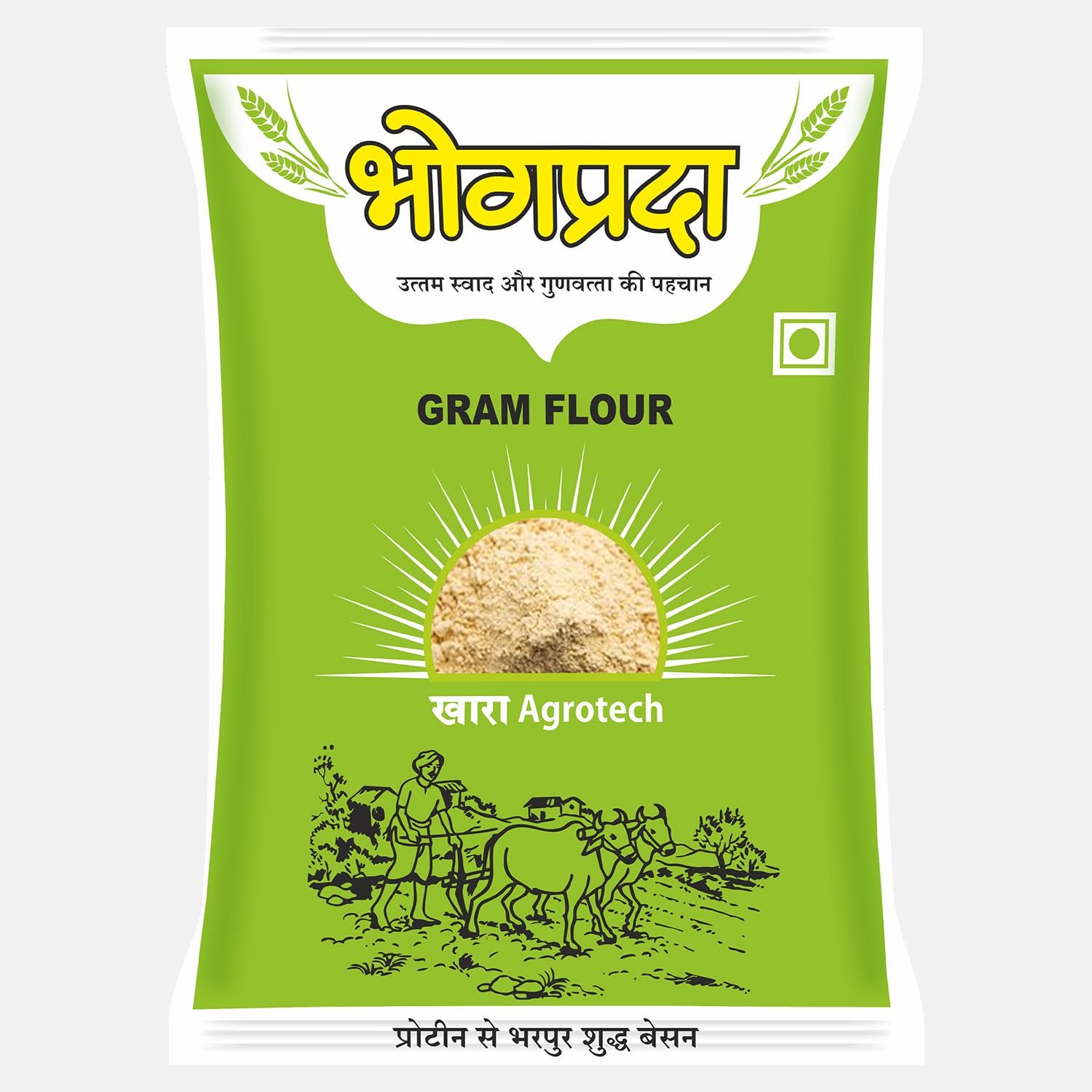 भोगप्रदा Besan Pure Chana Daal Gram Flour Rich In Fiber & Protein No additives Naturally Produced From Area Of Balaghat By Bhogprada 500 Gram (B0D2DKQ634) Amazon Price History, Amazon Price Tracker