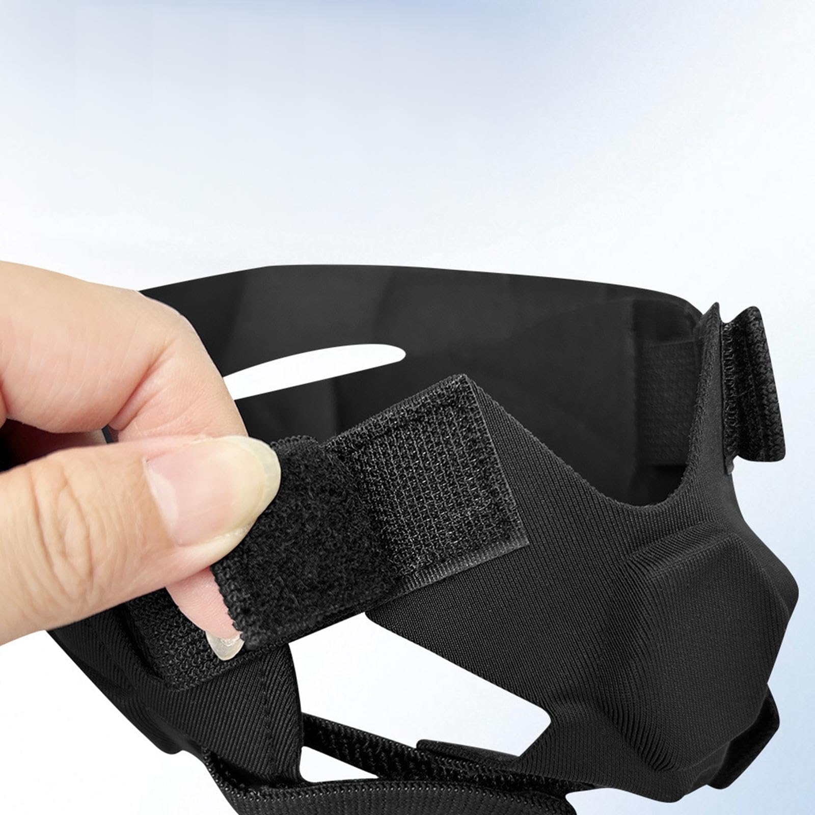 SNAPPSY Sports Headband Gifts Lightweight Black Headgear for Soccer Pitcher Training-picture-39