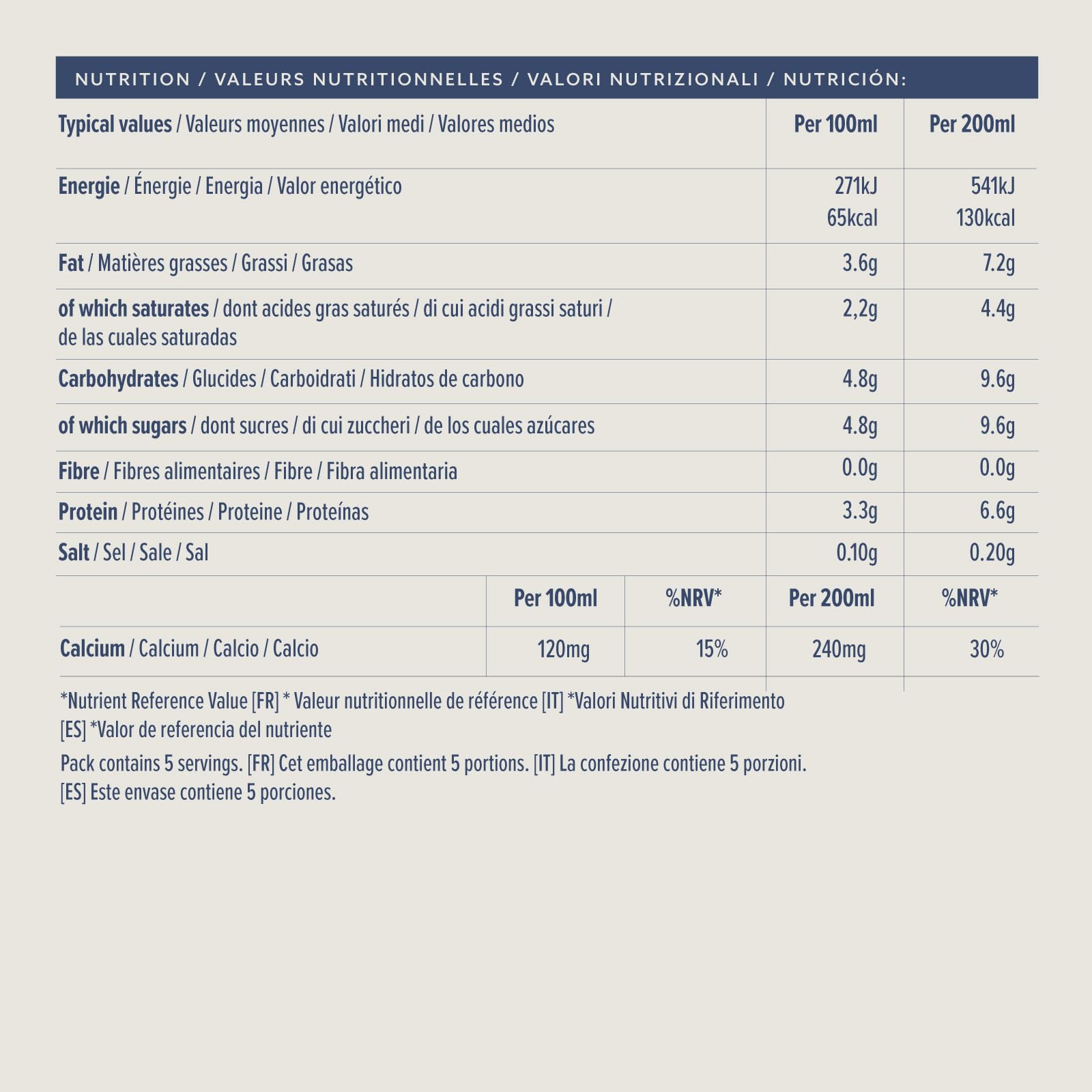 by Amazon Leche Entera, 6x1L