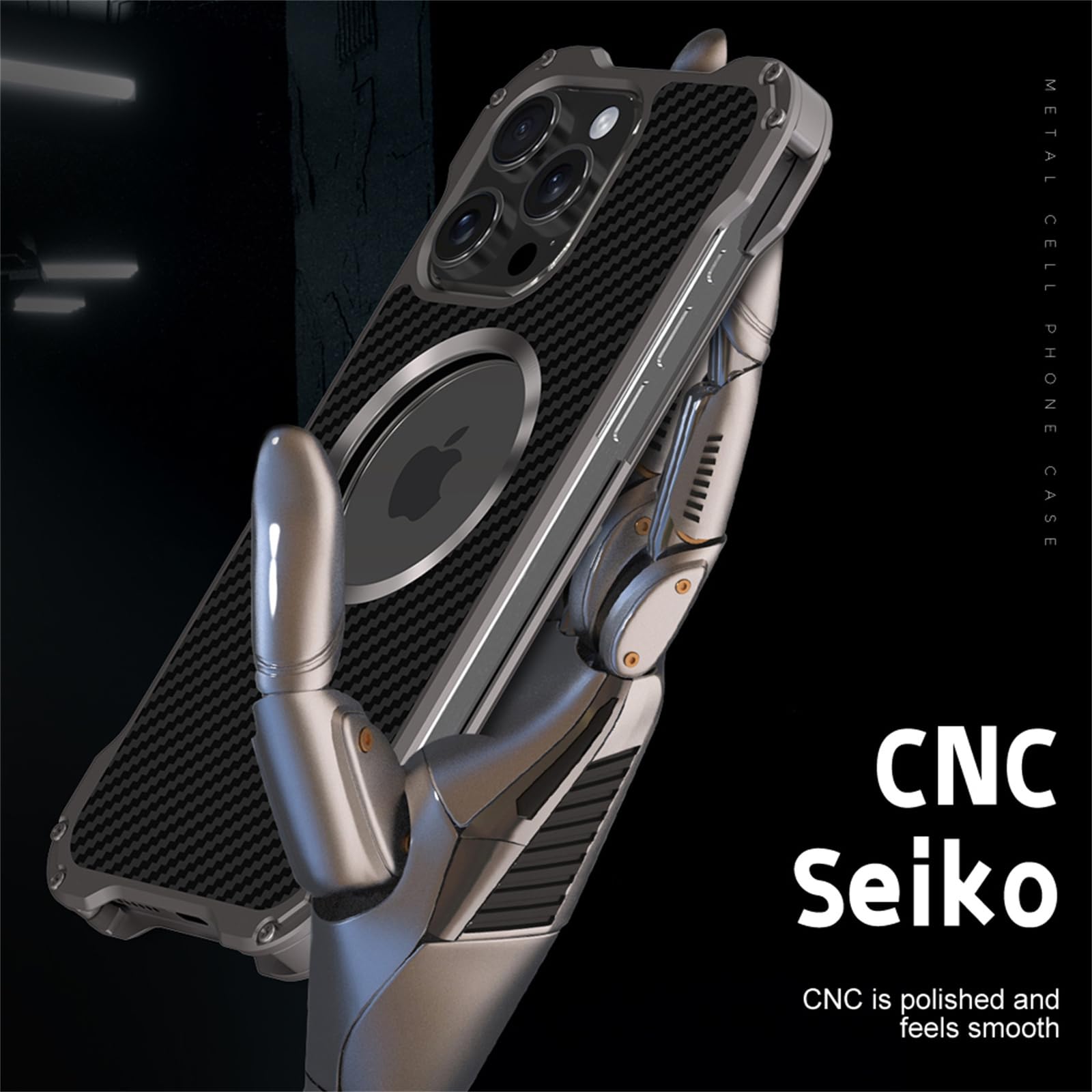 Amazon.co.jp: iPhone 16 Pro Max/16 Pro/16 Plus/16用カーボン