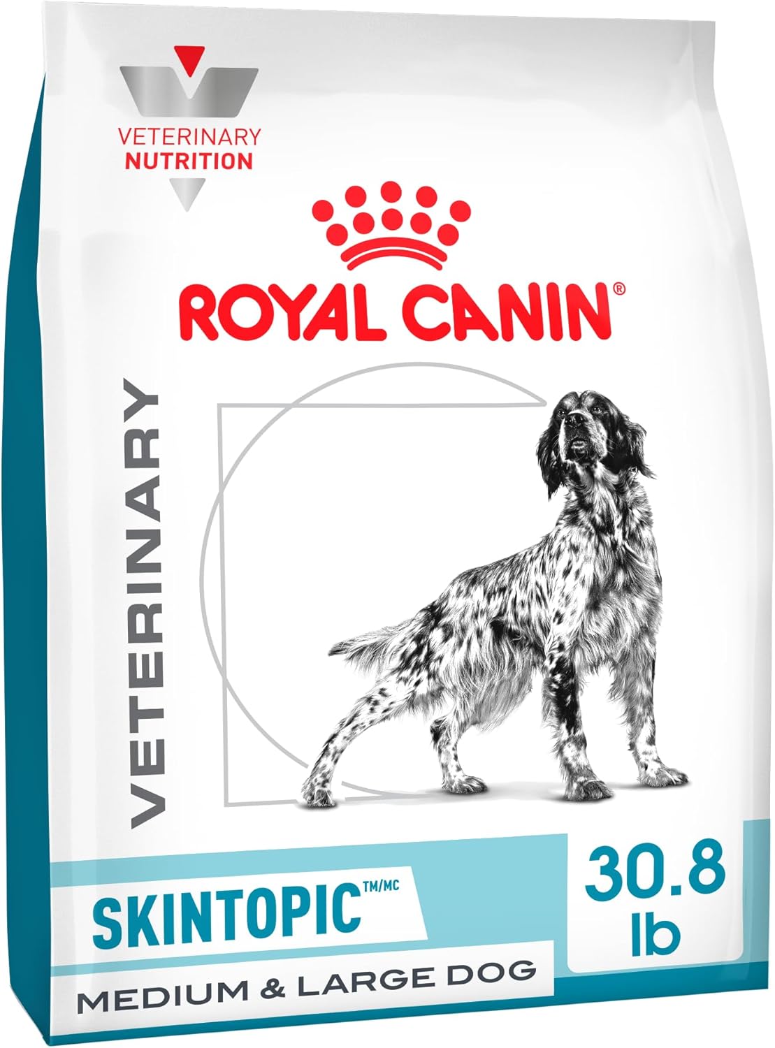 Royal Canin Veterinary Diet Medium and Large Skintopic Dry Dog Food, 30.86 lb Bag