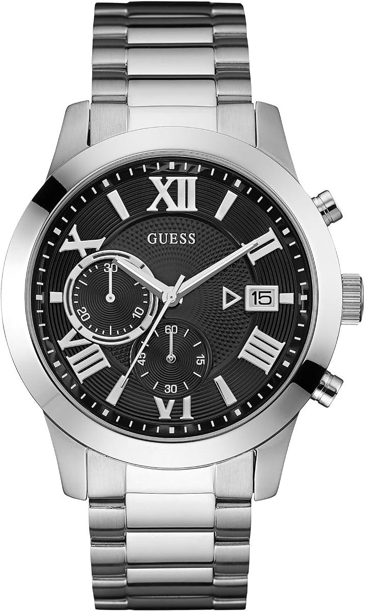 Reloj de vestir analógico para hombre | Caja de acero inoxidable | Resistencia al agua de 50 m.