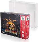 NES Game Storage Case Compatible for Nintendo NES Game Box – 0.35MM PET NES Bulk Retail Bags Game Case - for Retro Game Console Collection - Retro Games Cases (Pack of 25)