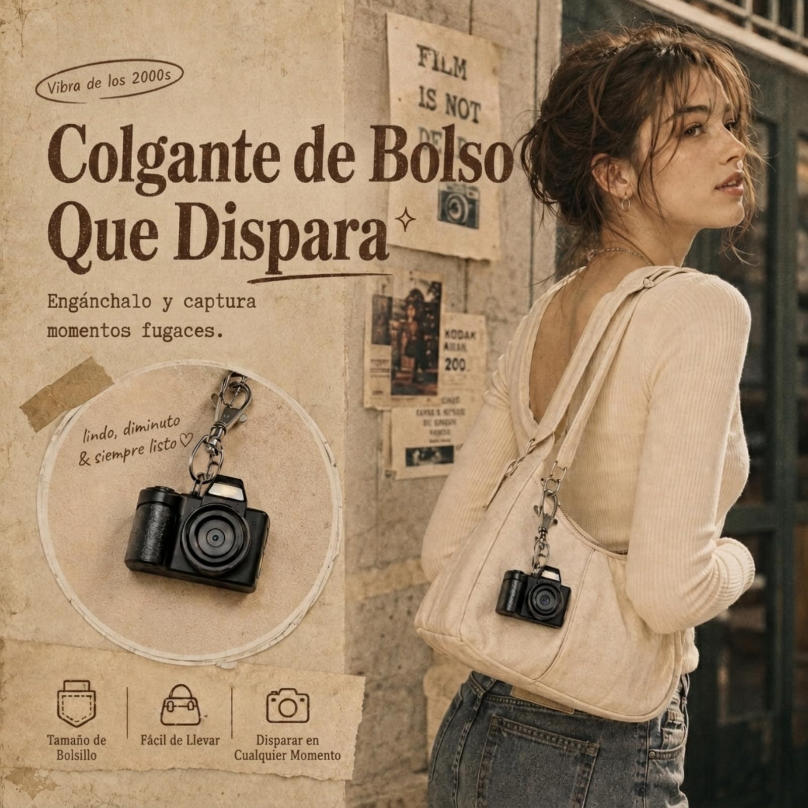Mini Camara Digital - Maxmango 1.3'' 1080P Mini Camara de Fotos Portátil con 64 GB, Videocámara de Bolsillo para Viajes, Vlogs y Entretenimiento (Negra)