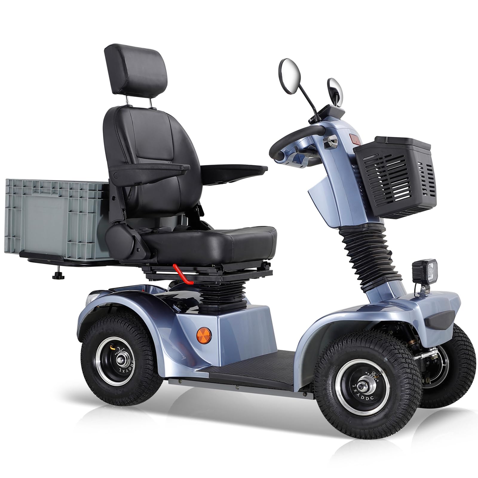 All Terrain Mobility Scooter for Seniors,Heavy-Duty 4 Wheel Mobility Scooters Mobility Scooter,Handicap Scooters for Adults with 3-Speed Travel Long