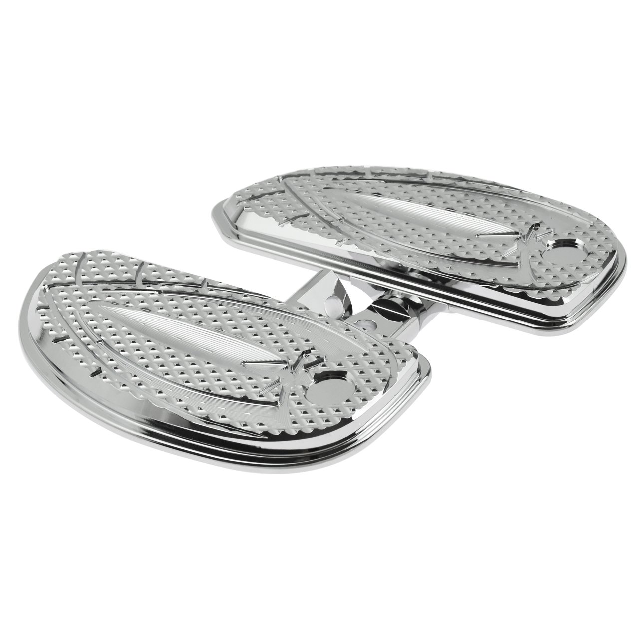 Stopki motocyklowe aluminiowe męskie podnóżki pasują do Harley Touring Road King Street Glide Softail Gruby chłopiec