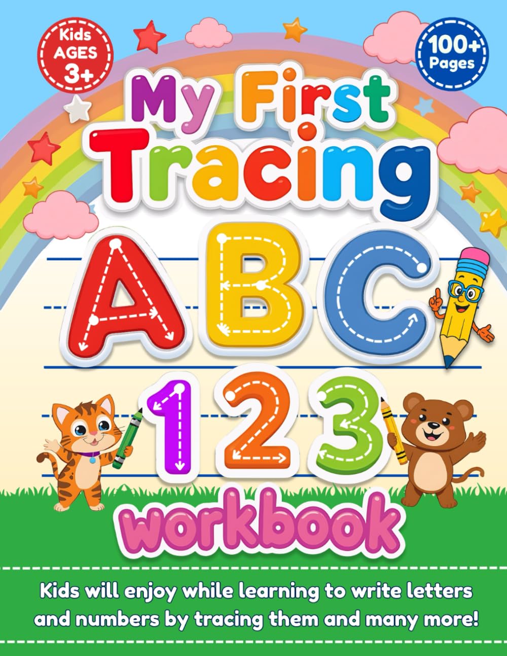 My First Tracing ABC 123 Workbook