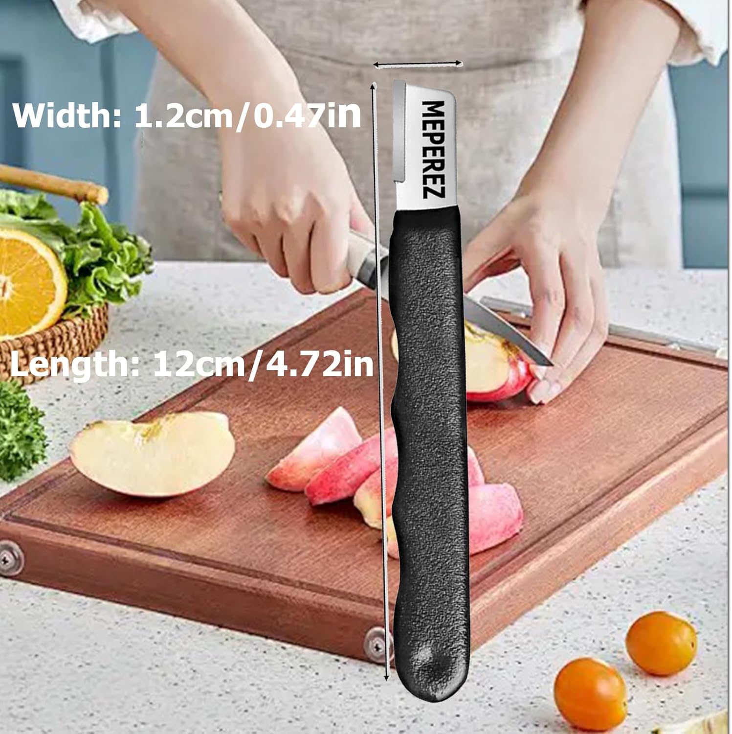 knife & scissors garden tools sharpening stone, Tungsten alloy, 1pack (1, red)