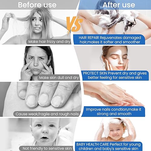 Miniatura 6 de Cabezal de ducha filtrado con mano, 7 ajustes de pulverización, cabezal de ducha de alta presión integrado para limpiar bañera, azulejos y mascotas,