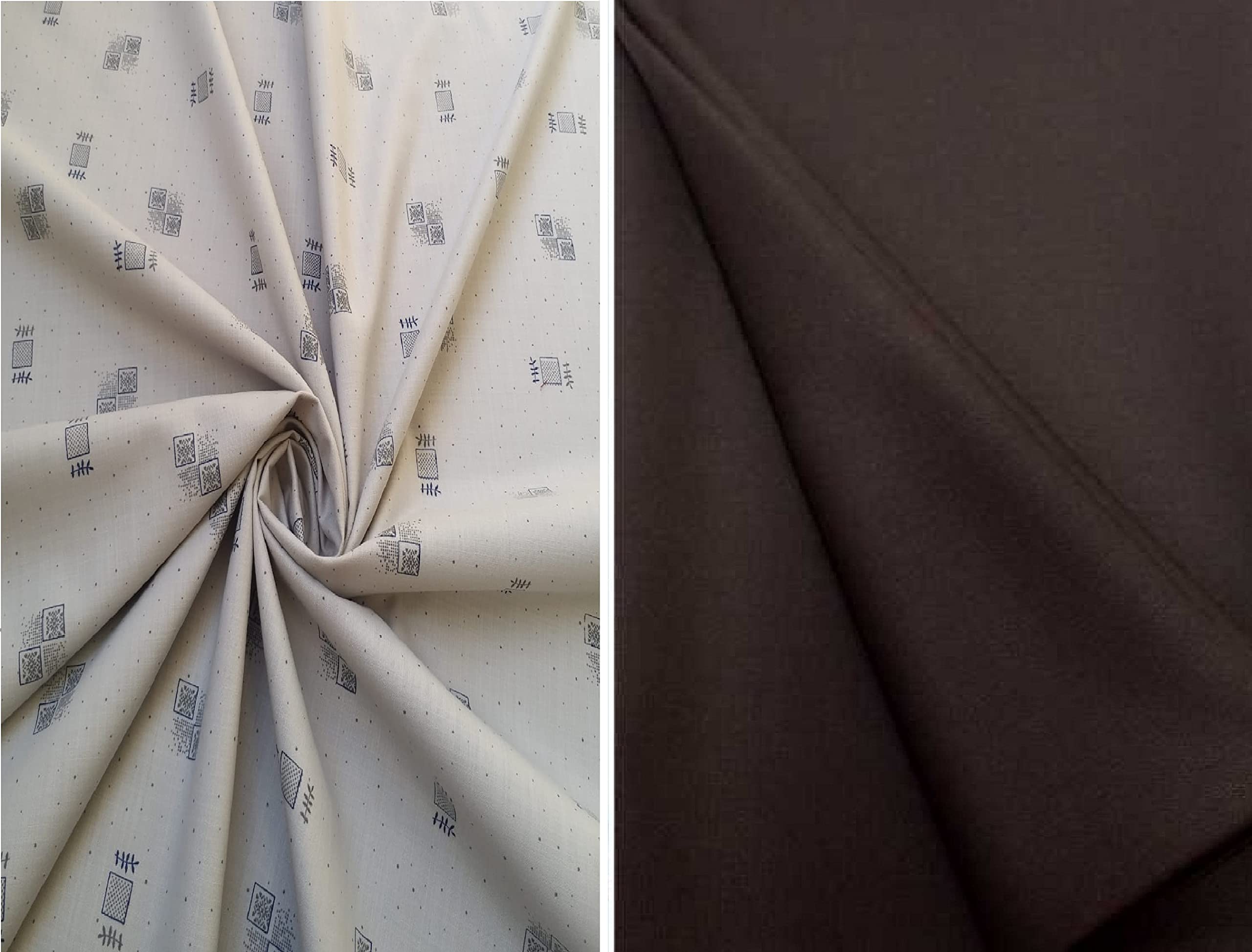 Pri & Su CottLinns Combo of Cotton Floral Shirt 500013 & Trouser 90025-picture-27