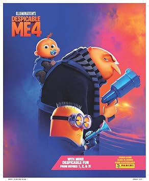 Panini Despicable Me 4 Sticker Collection Album