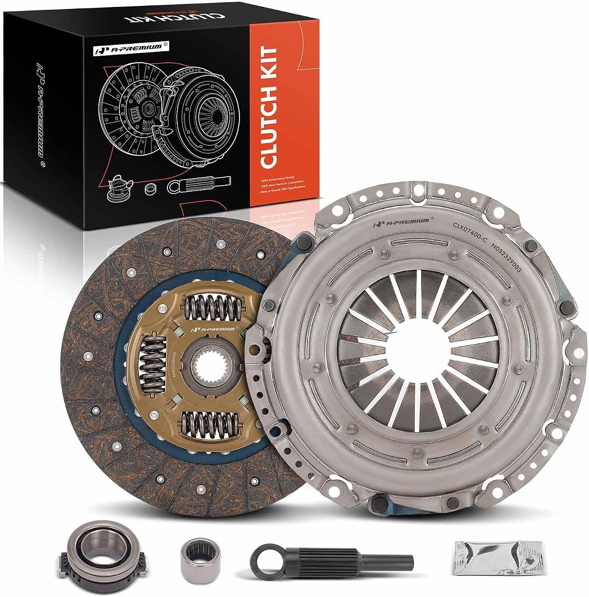 A-Premium Transmission Clutch Kit Compatible with Mazda | for Mazda CX-5 2013-2016, 3 2014-2018, CX-3 2019-2020, 2.0L