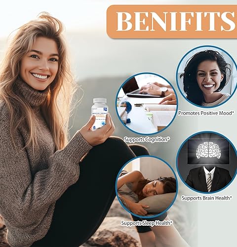 Miniatura 5 de L-treonato de magnesio, suplemento de magnesio, salud cerebral, memoria, apoyo para el sueño, sin OMG, sin gluten, 120 cápsulas, suministro para 60