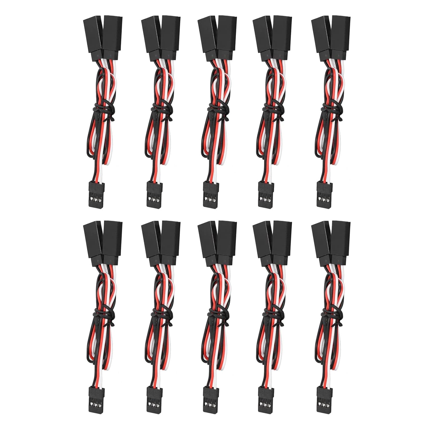 Servo Extension Cable Universal 3 Pin Female to Male Y Type