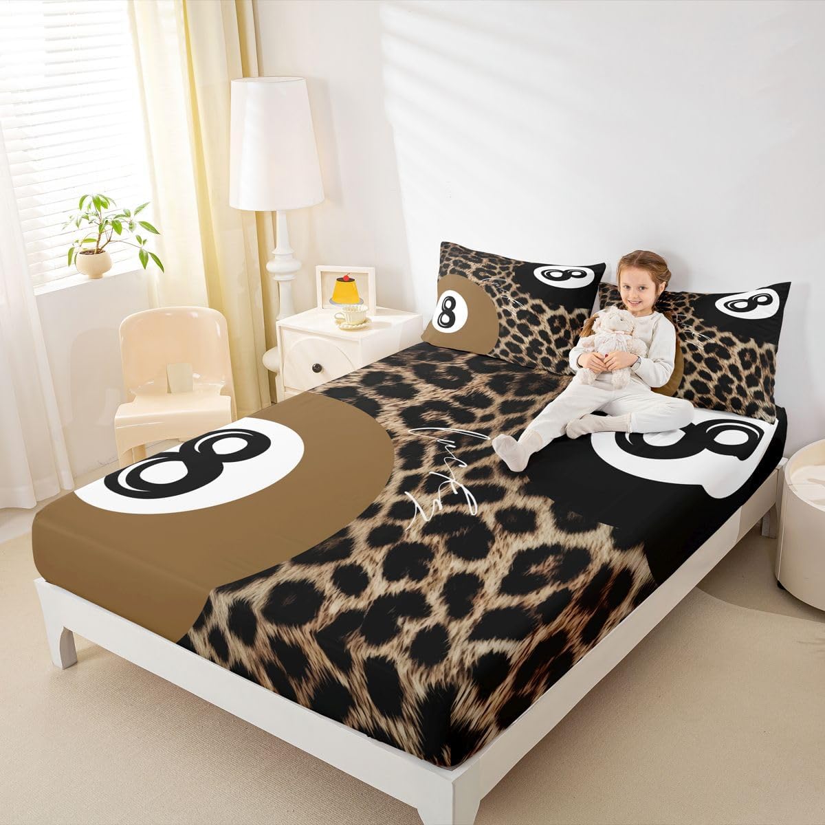 Erosebridal Funky Lucky 8 Ball Sheet Set image 5