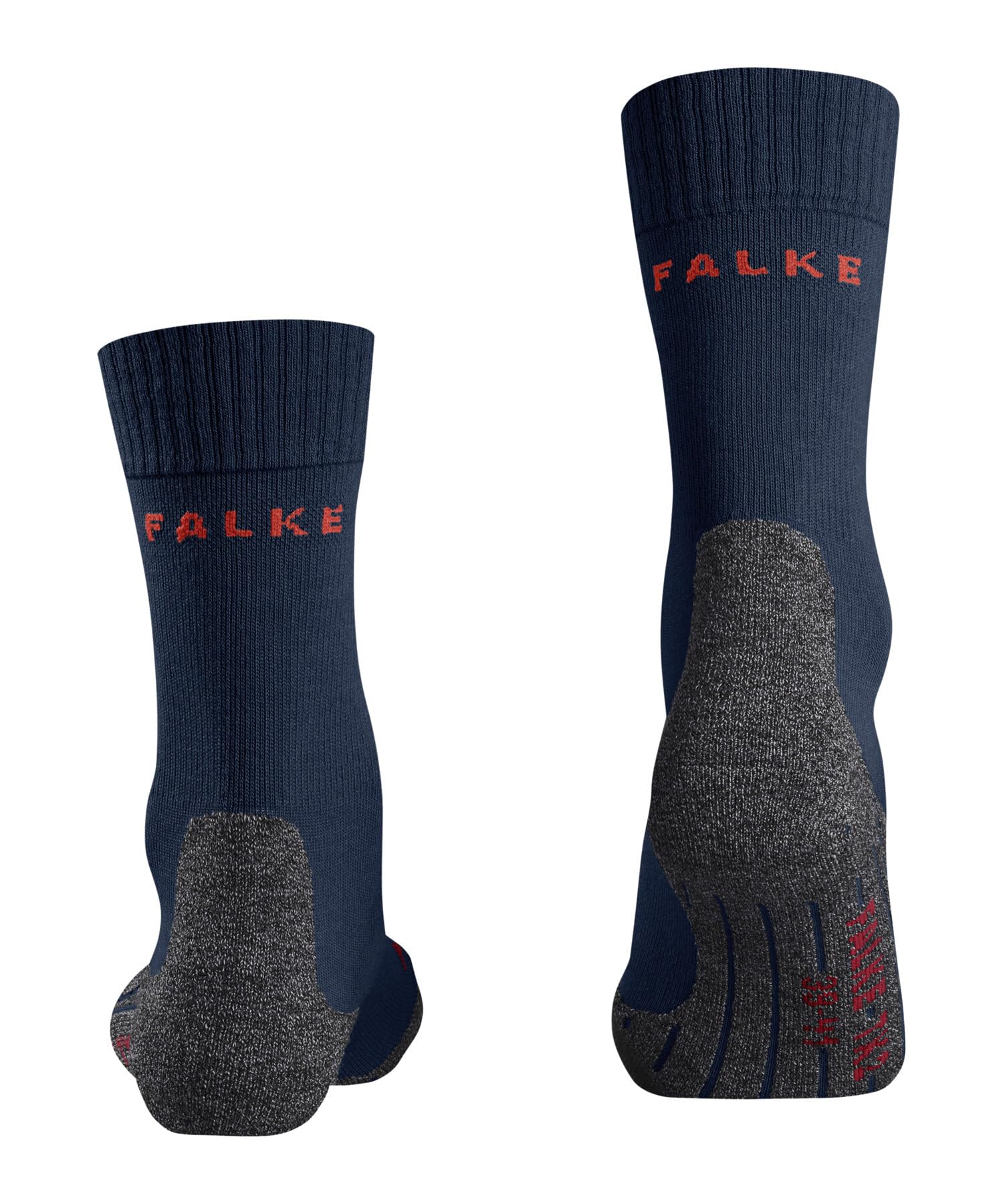 FALKE Herren Wandersocken TK2 Explore M So Wolle Funktionsmaterial antiblasen dick 1 Paar, Blau Stone Blue 6599, 46-48 (Packung mit 2)