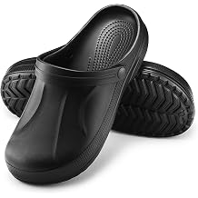 ESTRO Garden Shoes Mens Clogs Rubber Garden Clogs Men Garden Shoes Slippers Rubber Lightweight Rubber Shoes for Men F06