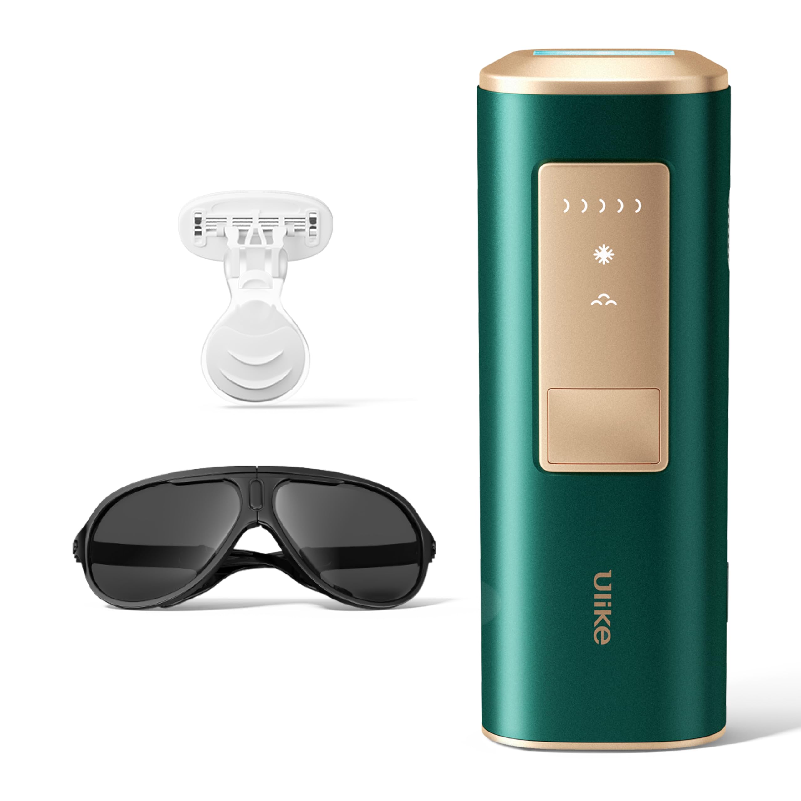 Depiladora Luz Pulsada – Ulike Air 2 con Tecnología Patentada de Enfriamiento de Zafiro, Depiladora IPL para Mujer y Hombre, Depilación IPL desde el Rostro hasta los Pies, Verde