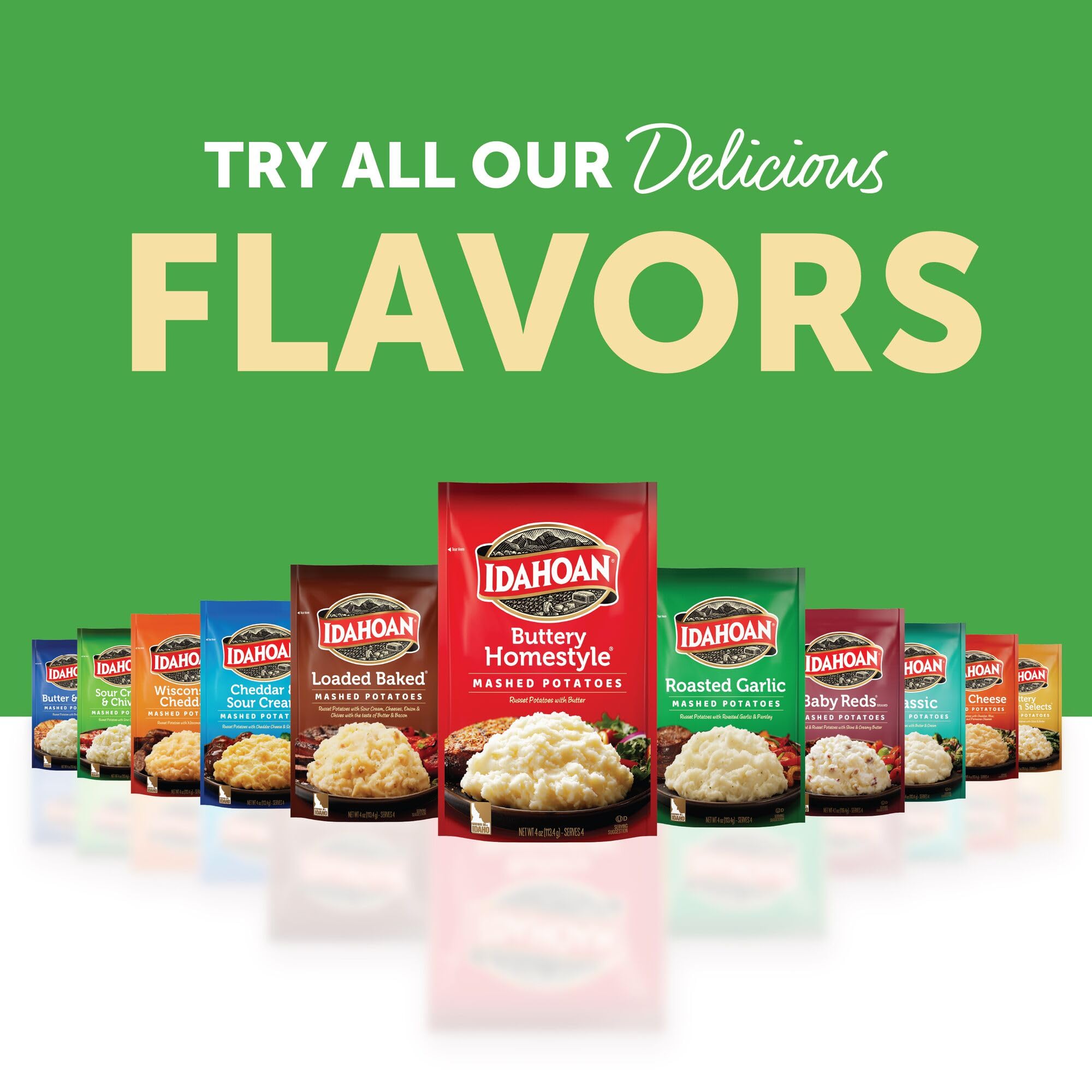 Idahoan Mashed Potatoes Sour Cream Chive 4 Oz — view 8