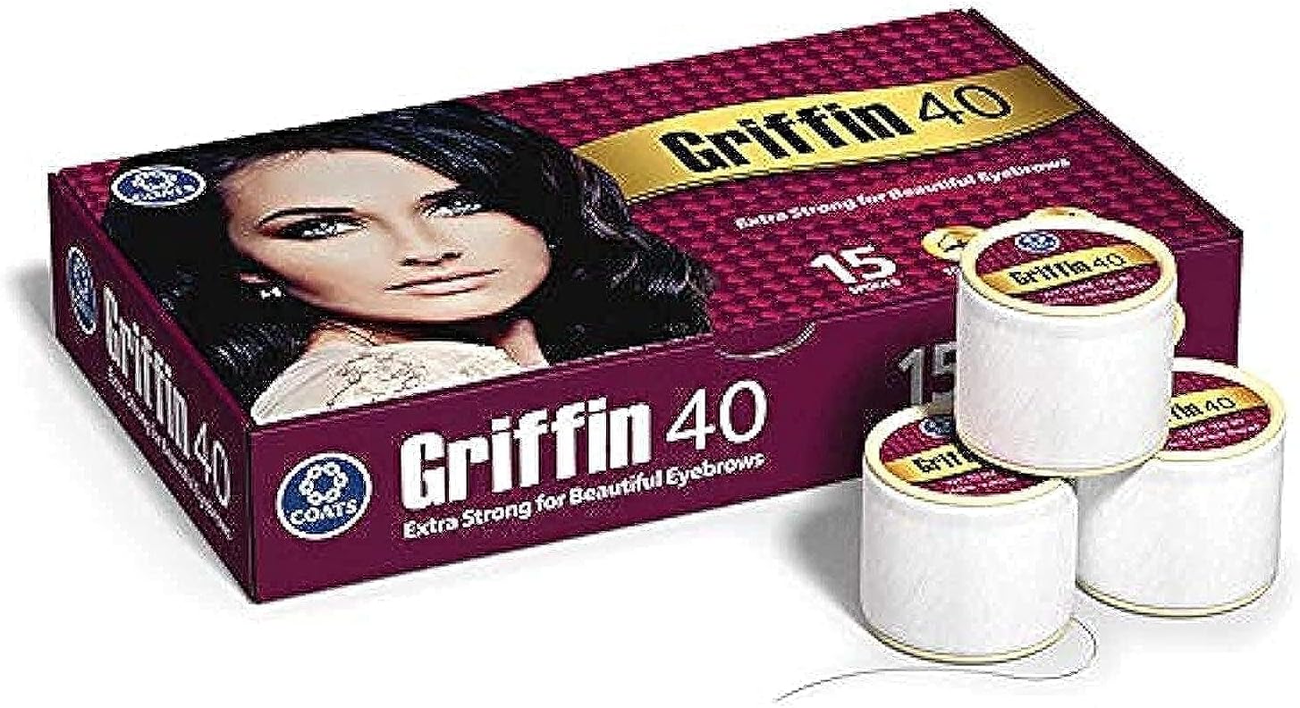 Eyebrow Threading Threads 1 Box 15 Spools (Griffin)