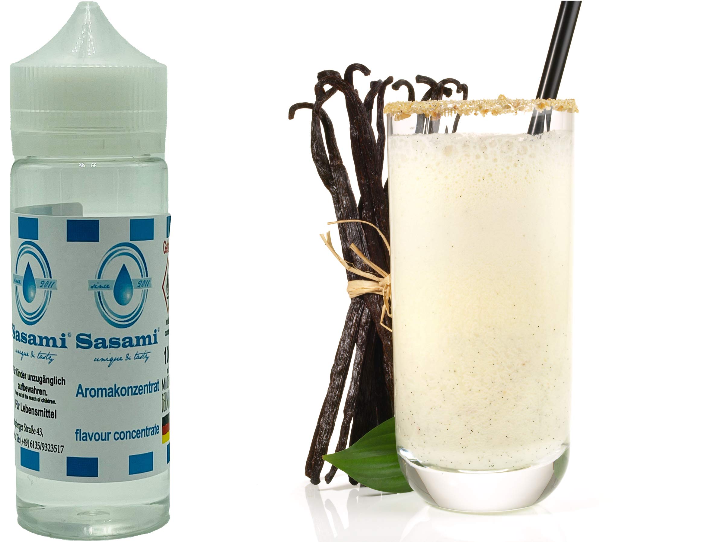 milkshake waniliowy Aromat Koncentrat - wegański - Sasami - 100ml