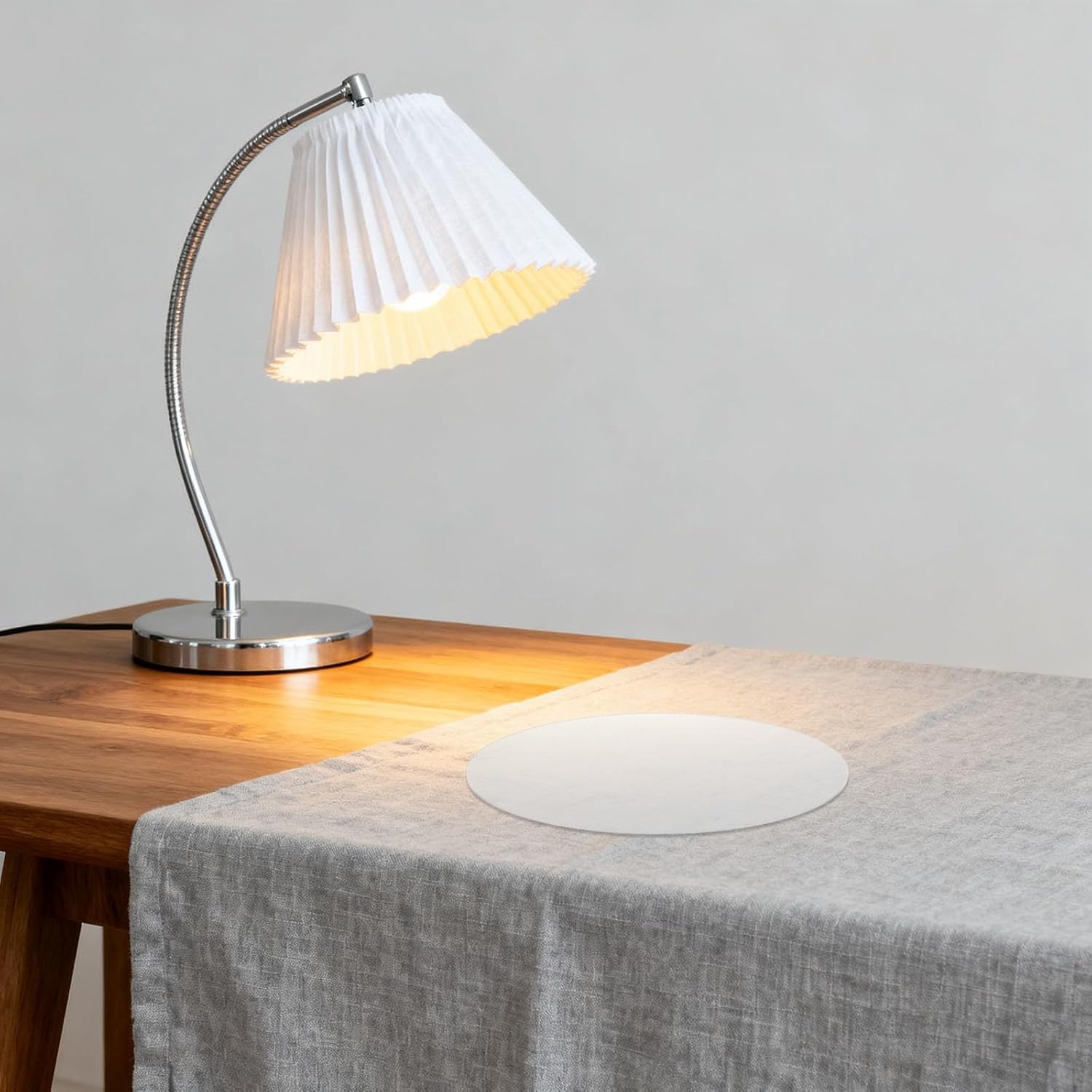 Lampshade Diffuser: LED Light Diffuser Panel - 12" Anti-Dazzling & Glare Protection Ceiling Lamp Shield Disc for Drum Lampshade Pendant Light Fixtures, White