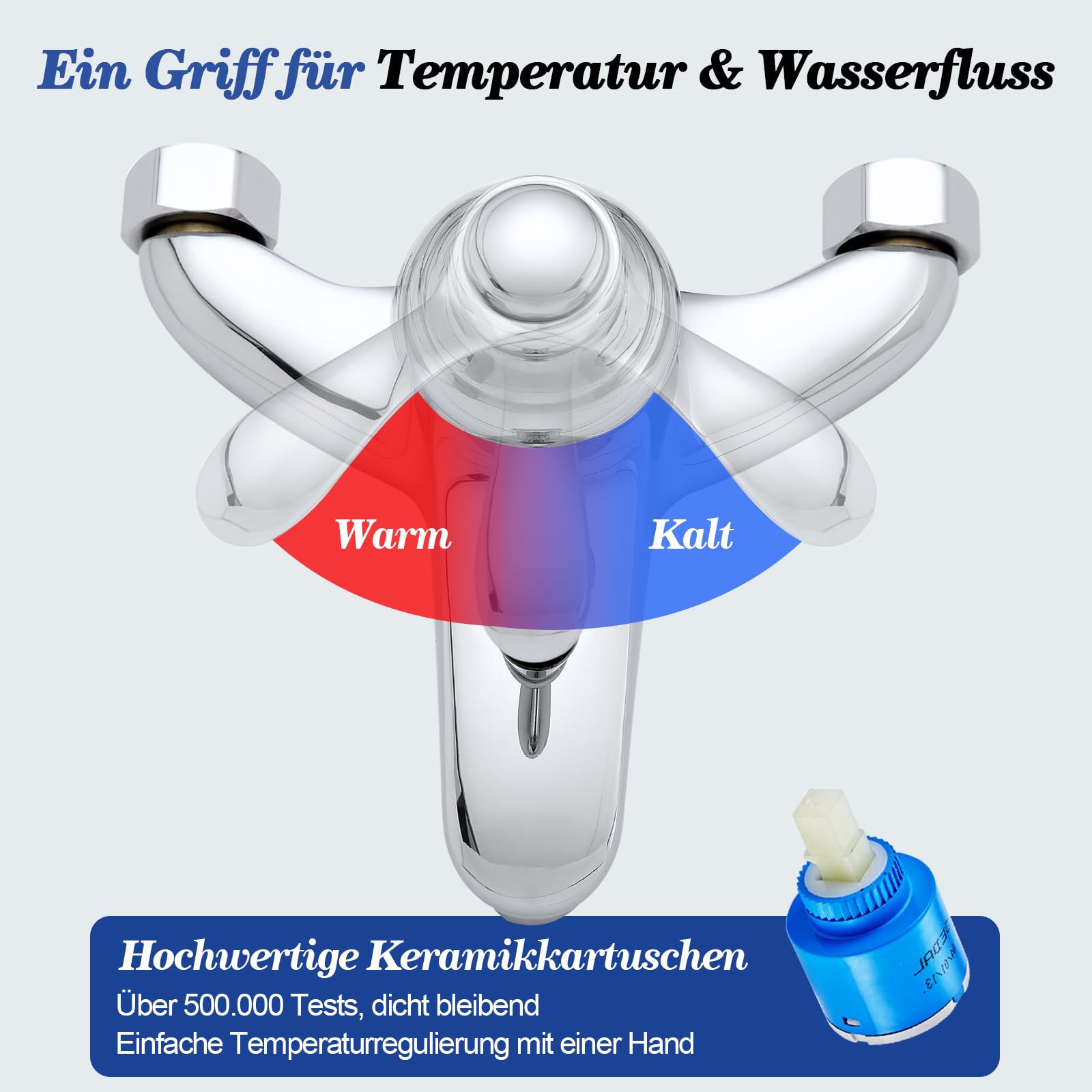 Badewannenarmatur mit Handbrause, Retro Messing Mischbatterie Badewanne Einhebelmischer mit Schlauch und Wandhalterung, Wandmontage Bad Armatur Dusche Antik Wannenarmatur für Badezimmer, Chrom