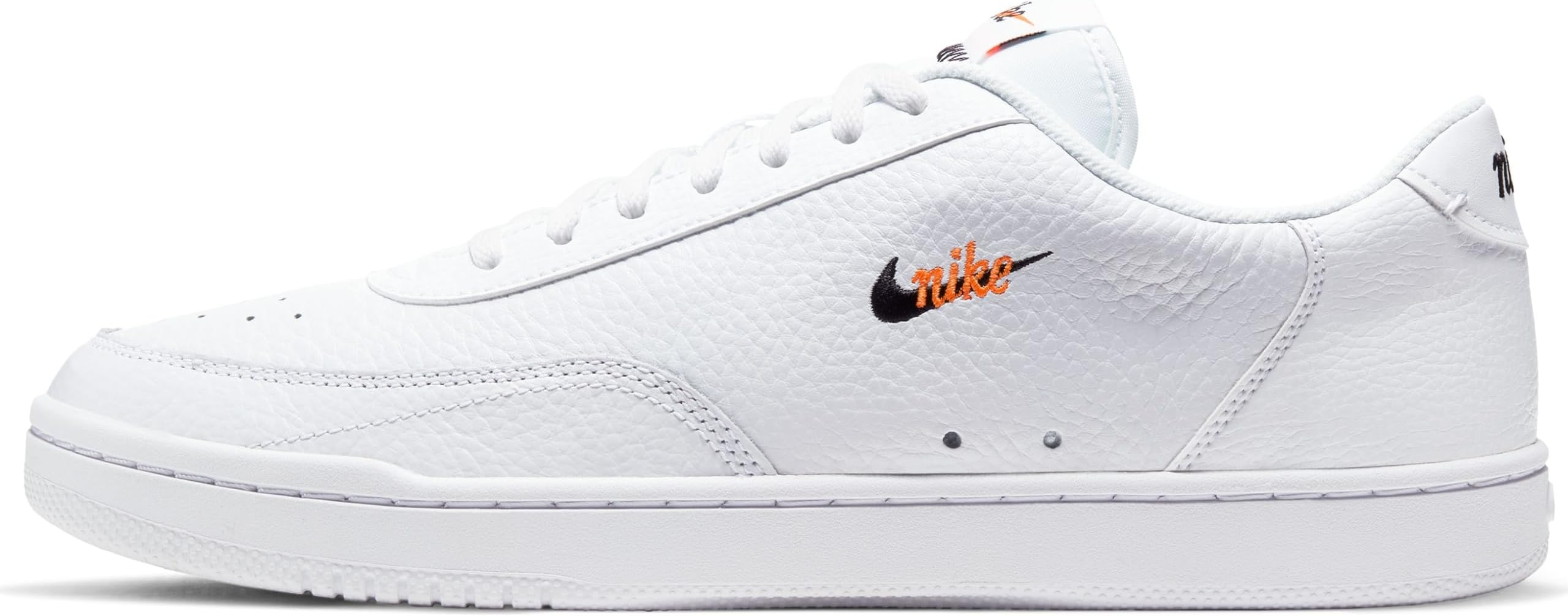 Black nike shoes with orange swoosh Clearance