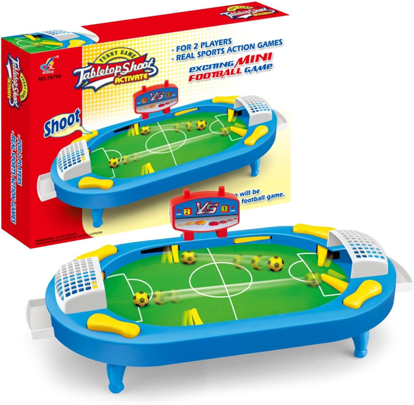 Home Smart Mini Soccer Game Toy for Kid's Learning Competitive Interactive Toy Game Ideal for Birthday Gift
