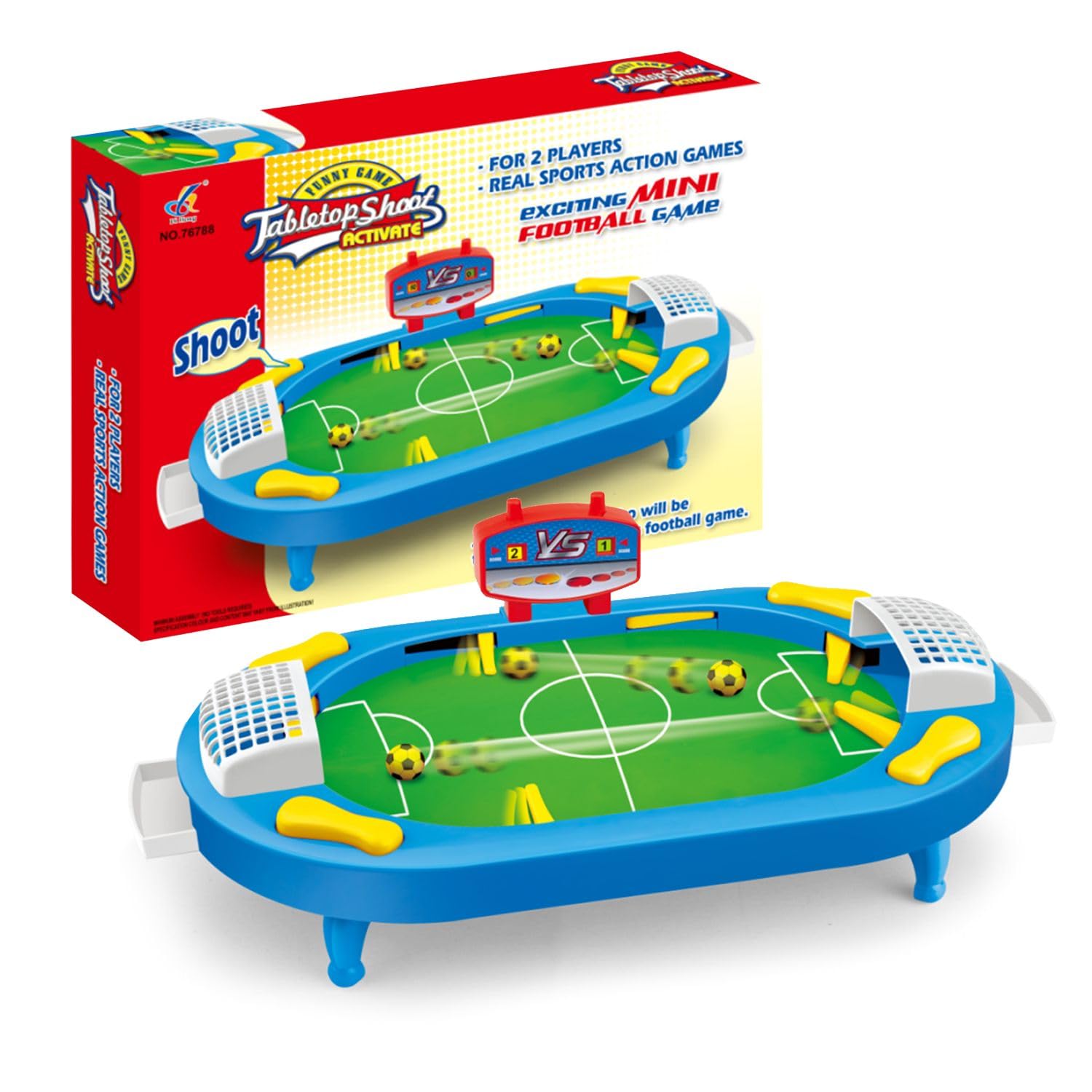 Home Smart Mini Soccer Game Toy for Kid's Learning Competitive Interactive Toy Game Ideal for Birthday Gift