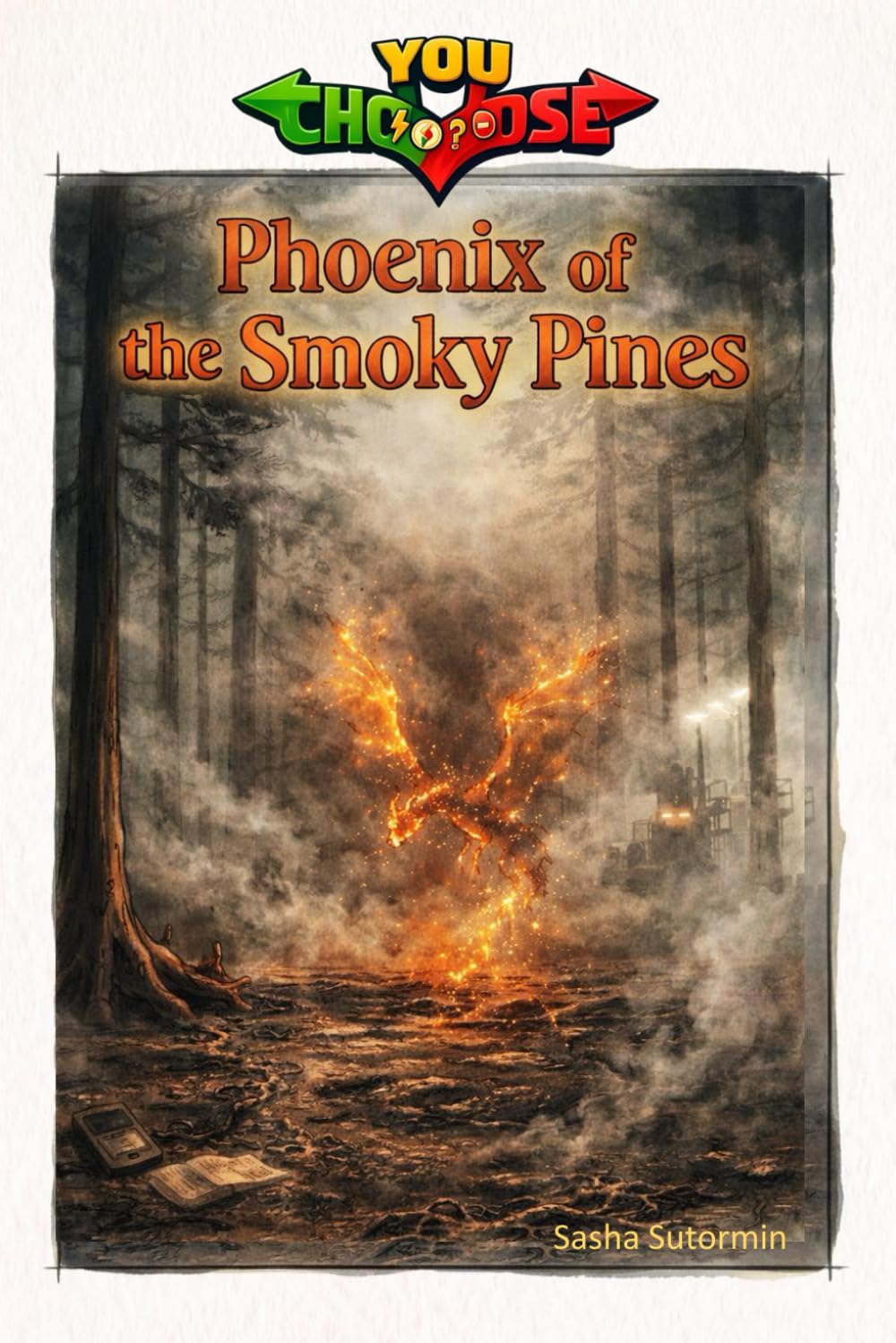 Phoenix of the Smoky Pines: An interactive power to choose adventure where you say which way the story goes, as every choice helps shape your own ... in a choose your own interactive adventure)