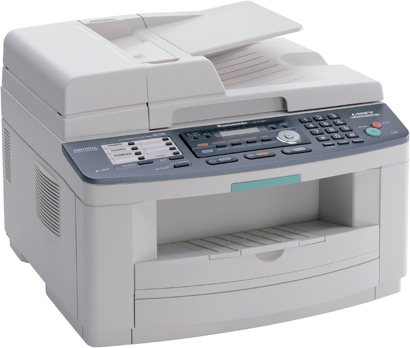 Panasonic KX-FLB801 All-in-One Flatbed Laser Fax