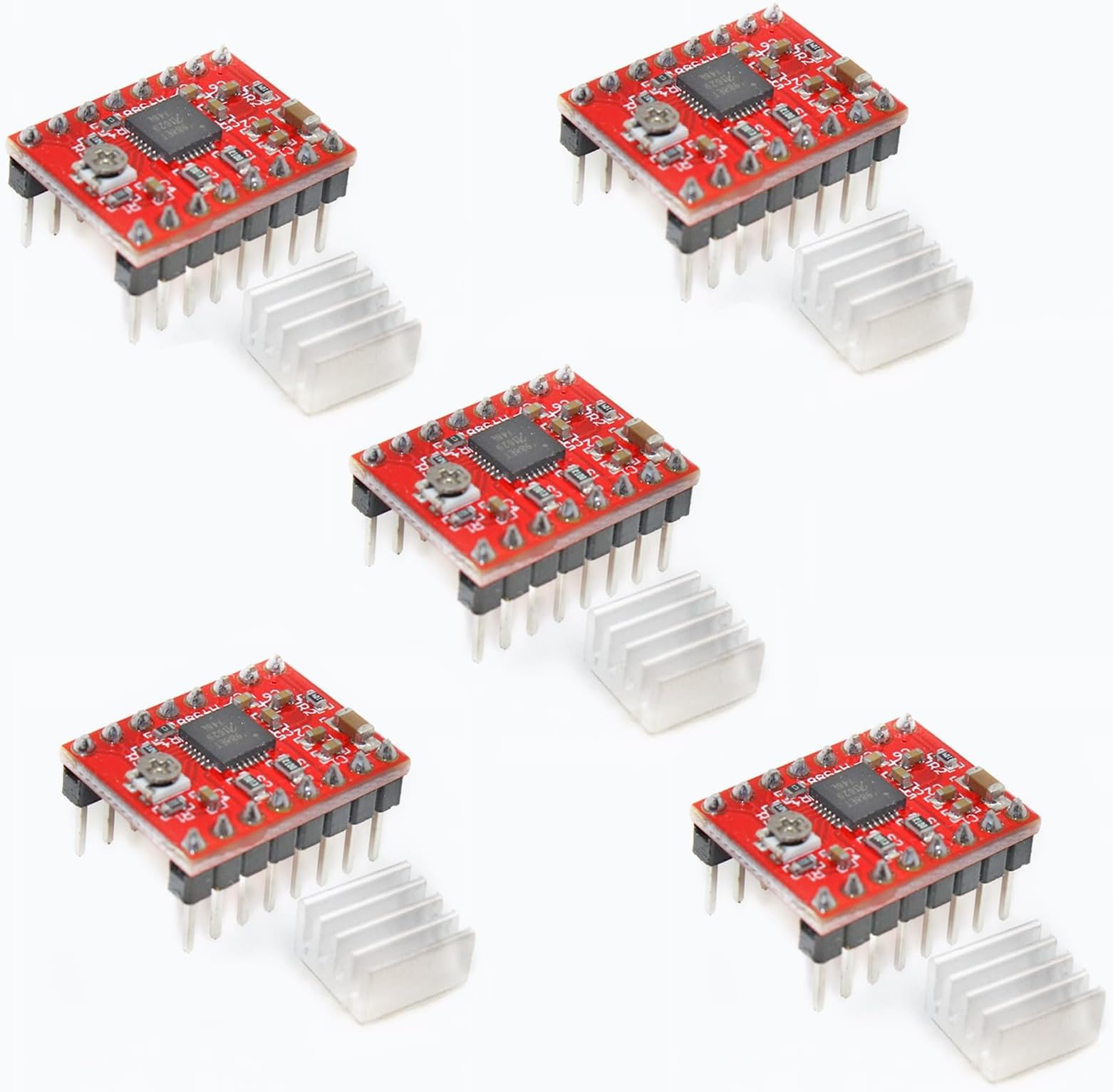 Motore Passo Passo 5x A4488 Per Stampante 3D - Compatibile Con Schede Ramps RepRap Driver Motore Passo-passo - Foto 10