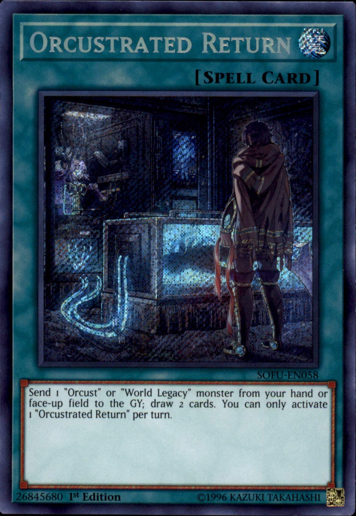 Yu-Gi-Oh! - Orcustrated Return - SOFU-EN058 - Soul Fusion - Unlimited Edition - Secret Rare