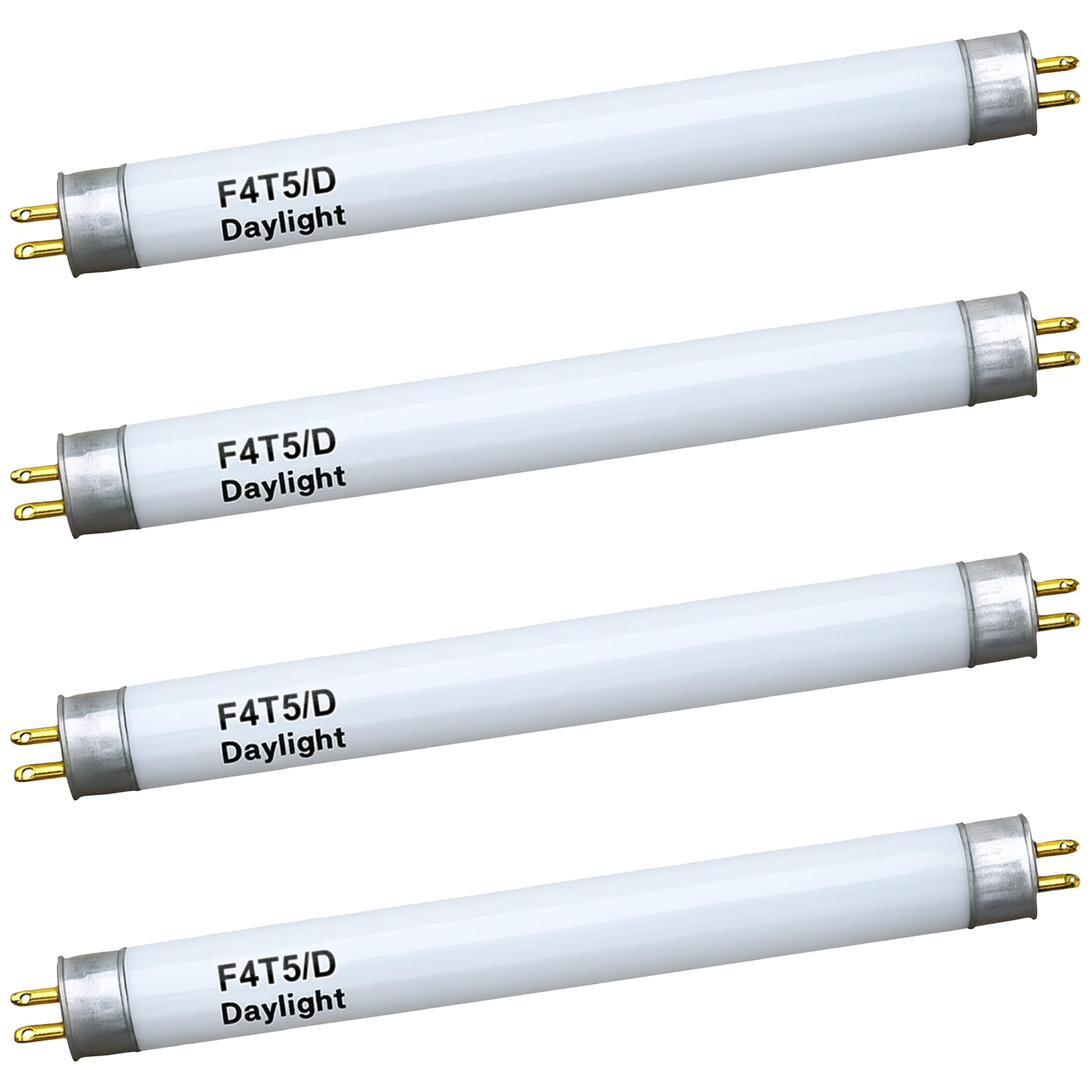 OHLECTRIC F4T5/D Linear Fluorescent Tube 6-Inch (4-Pack) T5 4W