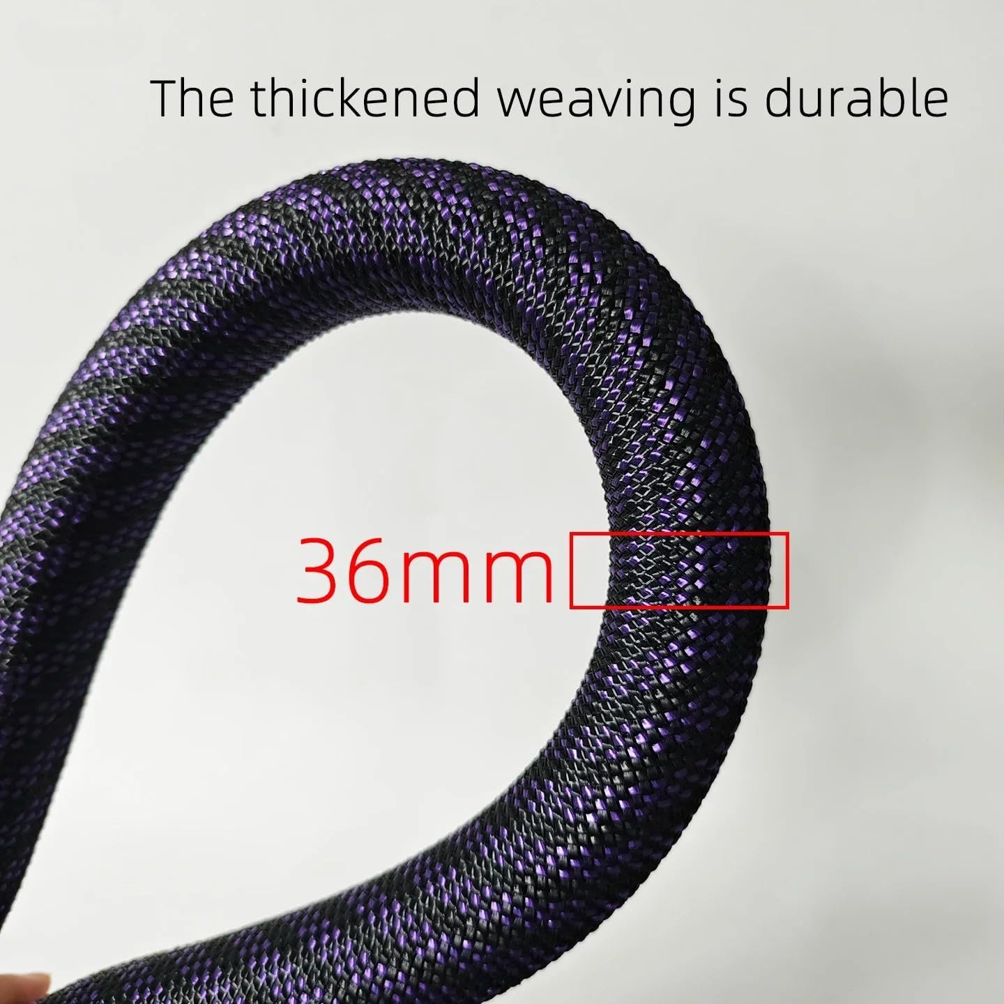 157.48 inches Anti-Static Dust Collection Hose for FESTOOL MIRKA FLEX,36mm Diameter Braided Electric Vacuum Hose with 57mm/26mm Connectors,Replacement Tube for Grinder Polisher & Dust Extractors