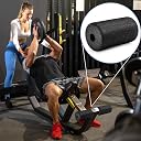 LAURIS Gym Machine Roller Rubber Compressed Foam Replacement Foot Pads & Accessories for Exercise Machines Leg Extension Curl Decline Bench, Fitness & Home Gym Equipments Size 8" x 4" - 6 pcs gallery image