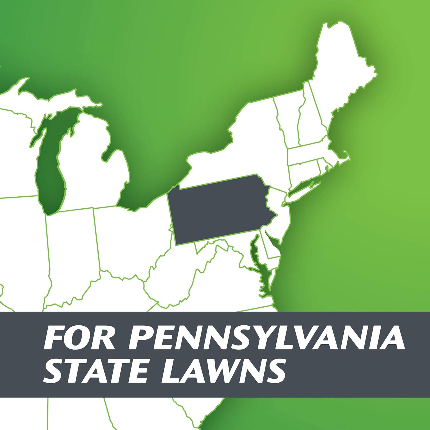 Scotts Turf Builder Grass Seed Pennsylvania State Mix, Crafted to Withstand Heat, Humidity, and Severe Winters, 3 lbs.