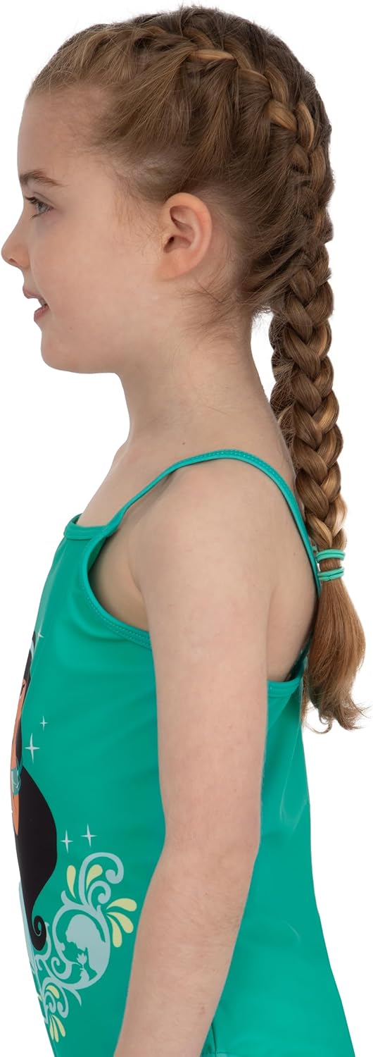 Disney Swimsuit, Princess Jasmine Girls Bathing Suit, Aladdin Girls Swimsuit, Kids Bathing Suit for Summer 6 Jasmine image 3 of 7 B0F8QKLS9J