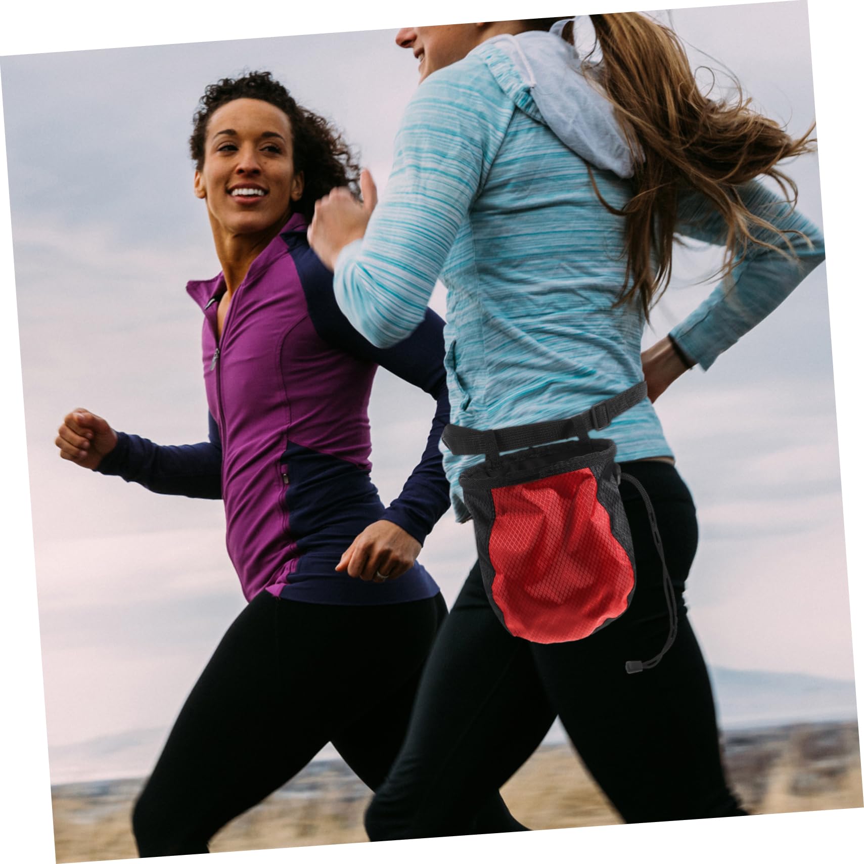 Happyyami Gymnastics Chalk for Bars Boys and Girls Climbing Chalk Powder Bag Large Capacity Outdoor Climbing Non-slip Storage Pack