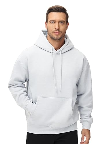 THE GYM PEOPLE Men's Fleece Pullover Hoodie Loose Fit Ultra