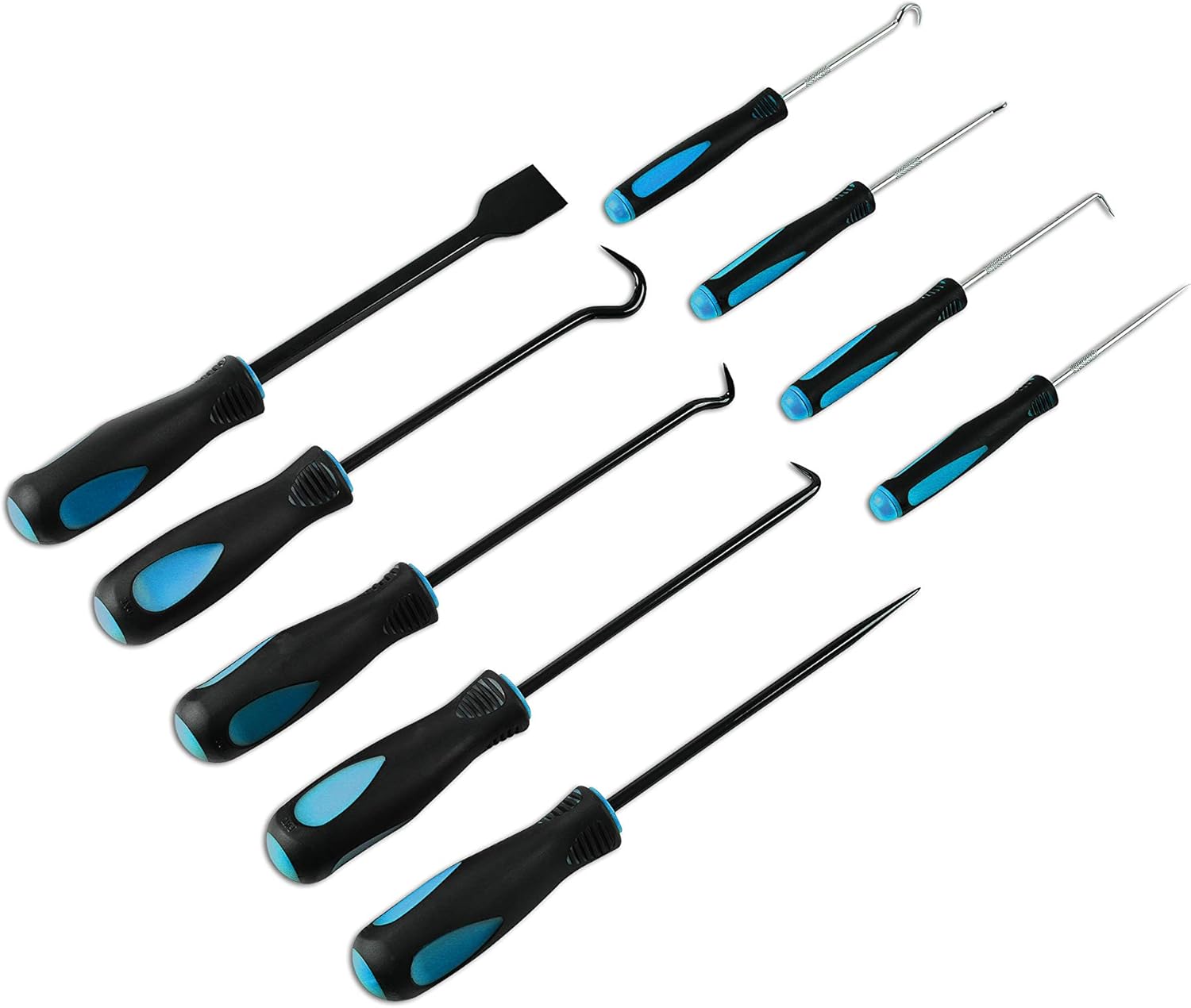 Laser 6382 Pick Hook/Scraper, Set of 9