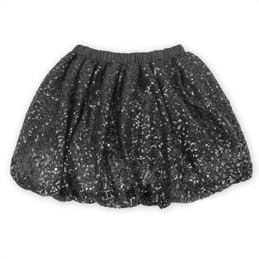 Little Girls Sparkle Sequin Party Skirt Dance Glitter Tutu Skirts 1-8 Years
