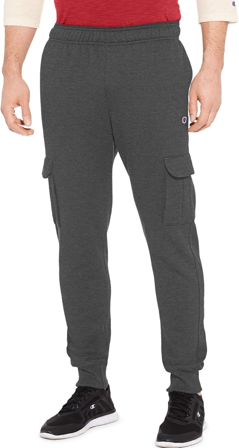 champion men's powerblend fleece joggers