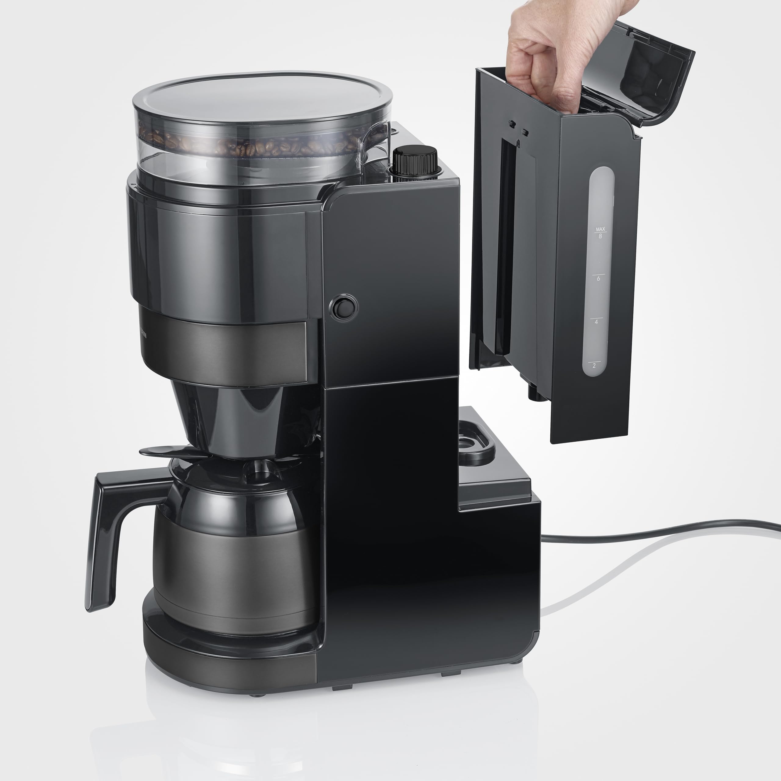 Macchina da caffè con macina termica