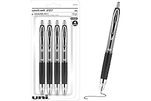 Uni-ball 207 Gel Pens: Seamless Writing for Everyday Use