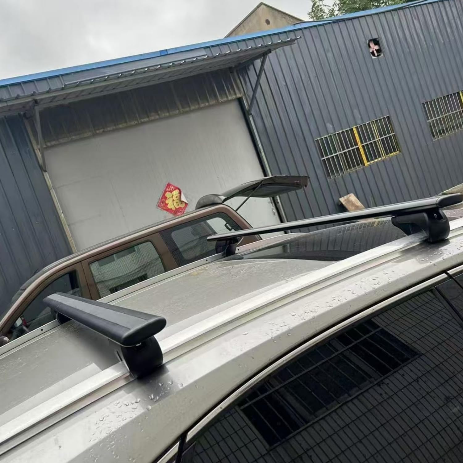 Upgraded 550LBS Roof Racks Cross Bars Fits for Hyundai KONA Electric 2024 2025 SEL N-Line Limited Adjustable Aluminum Crossbars Cargo Bar Carrier Luggage Kayak Canoe Electric Rooftop Tent