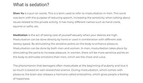 What is sedation? How to meditate so as not to harm yourself?
