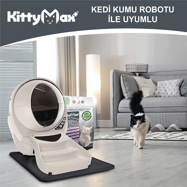 Foto 4 de 4 de KittyMax Arena para gatos de Klumpstreu Super, lavanda, 2 x 10 l, 100% bentonita