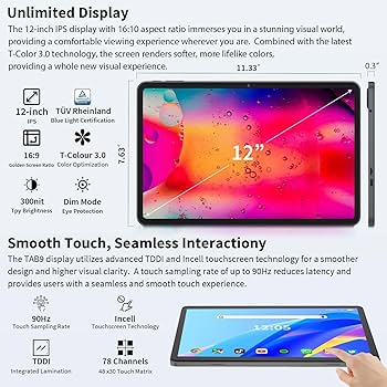Amazon.co.jp: 12インチタブレット Android 15タブレット 2025年